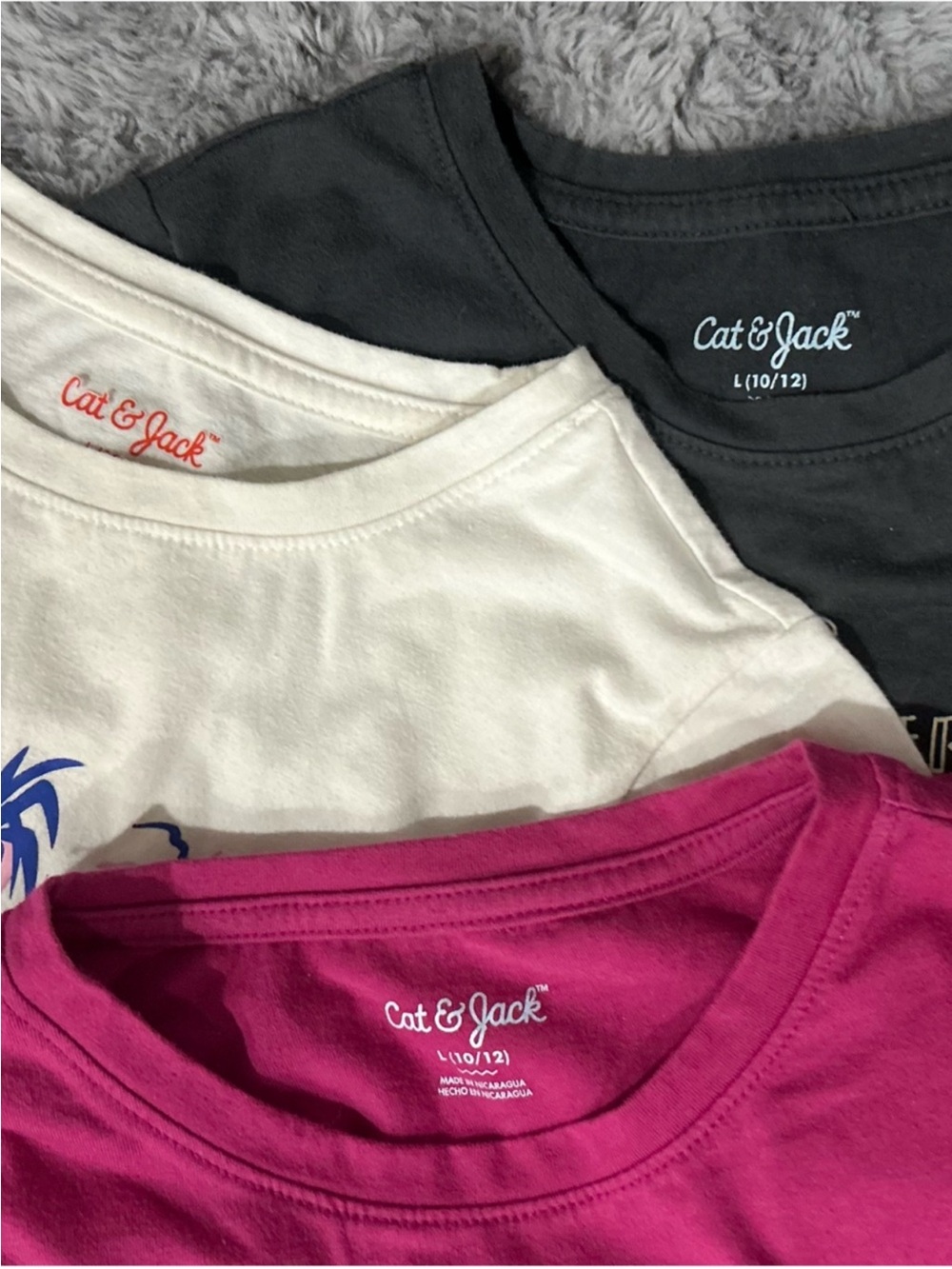 Bundle of Cat & Jack Short Sleeve T-shirts with Shorts of various brands NWOT - Picture 5 of 14